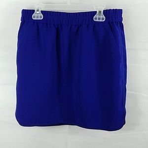 J. CREW Crepe Pencil Skirt with Curved Hem